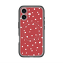 スリムプロテクションプレミアムケース with MagSafe［ Drawing Dot - Red ］