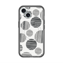 スリムプロテクションプレミアムケース with MagSafe［ Nordic Dot - Black ］