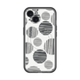 スリムプロテクションプレミアムケース with MagSafe［ Nordic Dot - Black ］