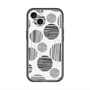 スリムプロテクションプレミアムケース with MagSafe［ Nordic Dot - Black ］