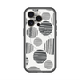 スリムプロテクションプレミアムケース with MagSafe［ Nordic Dot - Black ］
