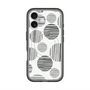 スリムプロテクションプレミアムケース with MagSafe［ Nordic Dot - Black ］