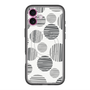スリムプロテクションプレミアムケース with MagSafe［ Nordic Dot - Black ］