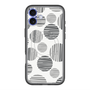 スリムプロテクションプレミアムケース with MagSafe［ Nordic Dot - Black ］
