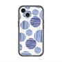 スリムプロテクションプレミアムケース with MagSafe［ Nordic Dot - Blue ］