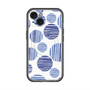 スリムプロテクションプレミアムケース with MagSafe［ Nordic Dot - Blue ］