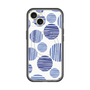 スリムプロテクションプレミアムケース with MagSafe［ Nordic Dot - Blue ］