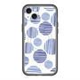 スリムプロテクションプレミアムケース with MagSafe［ Nordic Dot - Blue ］