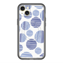 スリムプロテクションプレミアムケース with MagSafe［ Nordic Dot - Blue ］