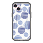 スリムプロテクションプレミアムケース with MagSafe［ Nordic Dot - Blue ］