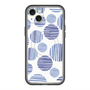 スリムプロテクションプレミアムケース with MagSafe［ Nordic Dot - Blue ］