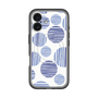 スリムプロテクションプレミアムケース with MagSafe［ Nordic Dot - Blue ］