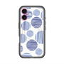 スリムプロテクションプレミアムケース with MagSafe［ Nordic Dot - Blue ］