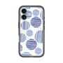 スリムプロテクションプレミアムケース with MagSafe［ Nordic Dot - Blue ］