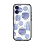 スリムプロテクションプレミアムケース with MagSafe［ Nordic Dot - Blue ］