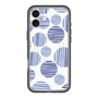 スリムプロテクションプレミアムケース with MagSafe［ Nordic Dot - Blue ］