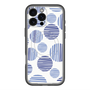 スリムプロテクションプレミアムケース with MagSafe［ Nordic Dot - Blue ］