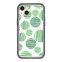 スリムプロテクションプレミアムケース with MagSafe［ Nordic Dot - Green ］