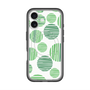 スリムプロテクションプレミアムケース with MagSafe［ Nordic Dot - Green ］