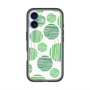 スリムプロテクションプレミアムケース with MagSafe［ Nordic Dot - Green ］