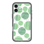 スリムプロテクションプレミアムケース with MagSafe［ Nordic Dot - Green ］