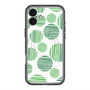 スリムプロテクションプレミアムケース with MagSafe［ Nordic Dot - Green ］