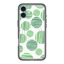 スリムプロテクションプレミアムケース with MagSafe［ Nordic Dot - Green ］