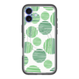 スリムプロテクションプレミアムケース with MagSafe［ Nordic Dot - Green ］