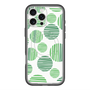 スリムプロテクションプレミアムケース with MagSafe［ Nordic Dot - Green ］