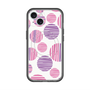 スリムプロテクションプレミアムケース with MagSafe［ Nordic Dot - Pink ］