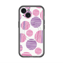 スリムプロテクションプレミアムケース with MagSafe［ Nordic Dot - Pink ］