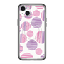 スリムプロテクションプレミアムケース with MagSafe［ Nordic Dot - Pink ］