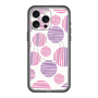 スリムプロテクションプレミアムケース with MagSafe［ Nordic Dot - Pink ］