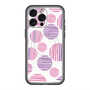 スリムプロテクションプレミアムケース with MagSafe［ Nordic Dot - Pink ］