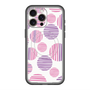 スリムプロテクションプレミアムケース with MagSafe［ Nordic Dot - Pink ］
