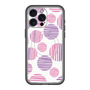 スリムプロテクションプレミアムケース with MagSafe［ Nordic Dot - Pink ］