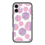 スリムプロテクションプレミアムケース with MagSafe［ Nordic Dot - Pink ］
