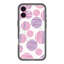 スリムプロテクションプレミアムケース with MagSafe［ Nordic Dot - Pink ］