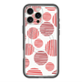 スリムプロテクションプレミアムケース with MagSafe［ Nordic Dot - Red ］