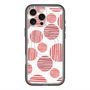 スリムプロテクションプレミアムケース with MagSafe［ Nordic Dot - Red ］
