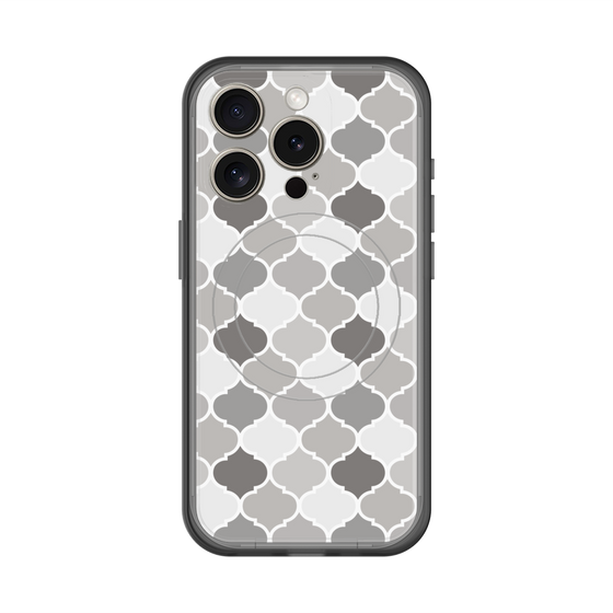 スリムプロテクションプレミアムケース with MagSafe［ Moroccan1 color - Gray ］