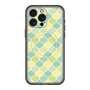スリムプロテクションプレミアムケース with MagSafe［ Moroccan1 color - Green ］