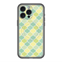 スリムプロテクションプレミアムケース with MagSafe［ Moroccan1 color - Green ］
