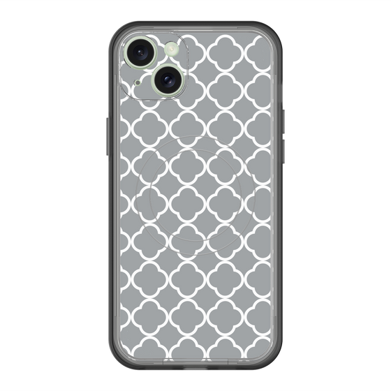 スリムプロテクションプレミアムケース with MagSafe［ Moroccan2 - Gray ］