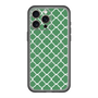 スリムプロテクションプレミアムケース with MagSafe［ Moroccan2 - Green ］