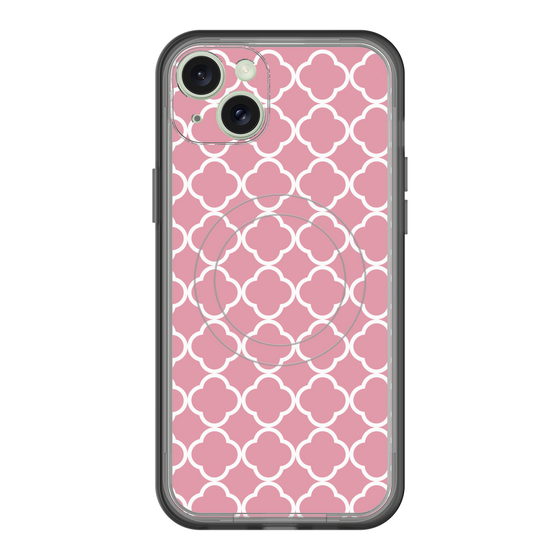 スリムプロテクションプレミアムケース with MagSafe［ Moroccan2 - Pink ］