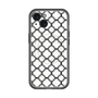 スリムプロテクションプレミアムケース with MagSafe［ Moroccan3 - Black ］