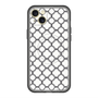 スリムプロテクションプレミアムケース with MagSafe［ Moroccan3 - Black ］