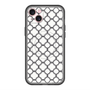 スリムプロテクションプレミアムケース with MagSafe［ Moroccan3 - Black ］