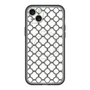 スリムプロテクションプレミアムケース with MagSafe［ Moroccan3 - Black ］